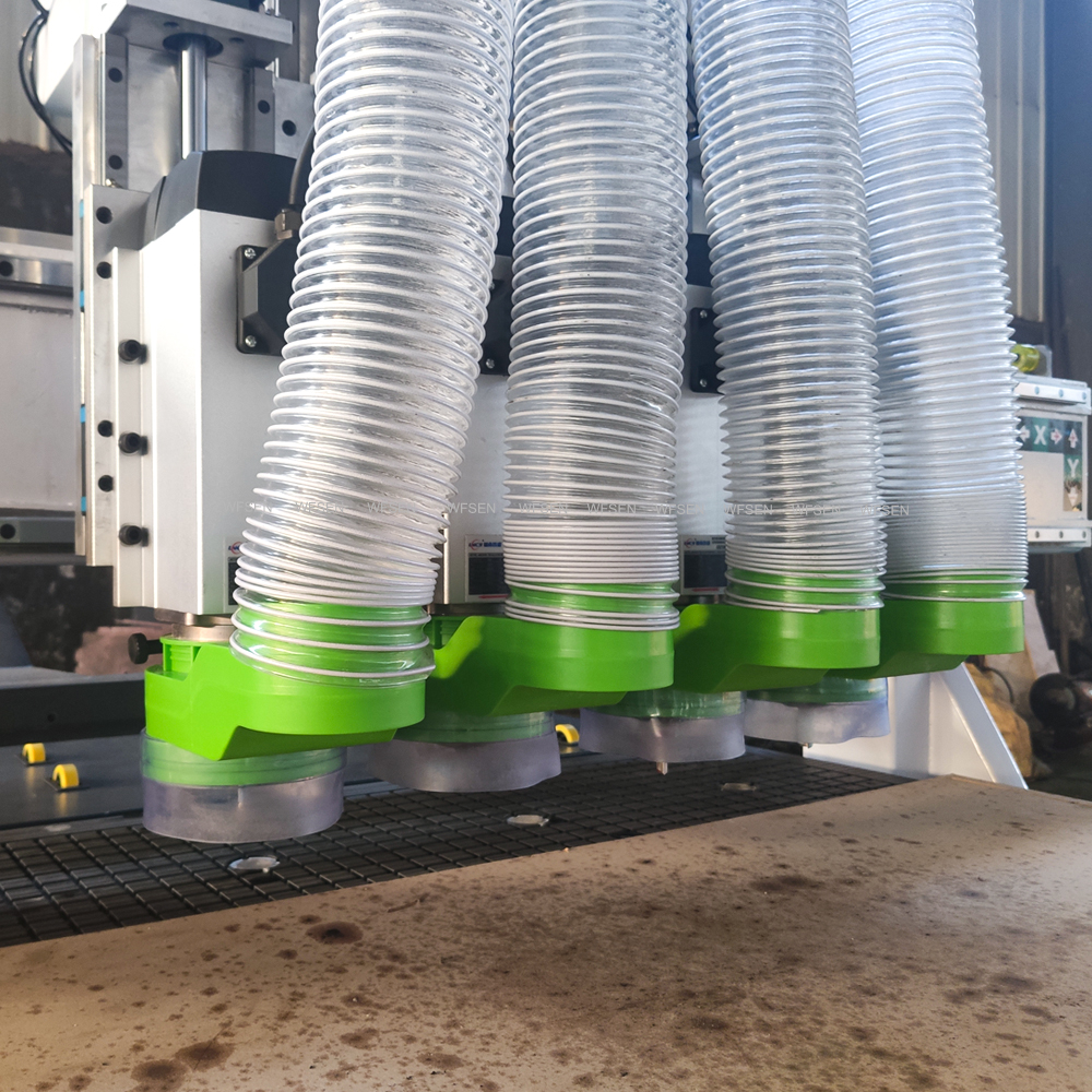 WFSEN CNC router machine with vacuum table and gantry