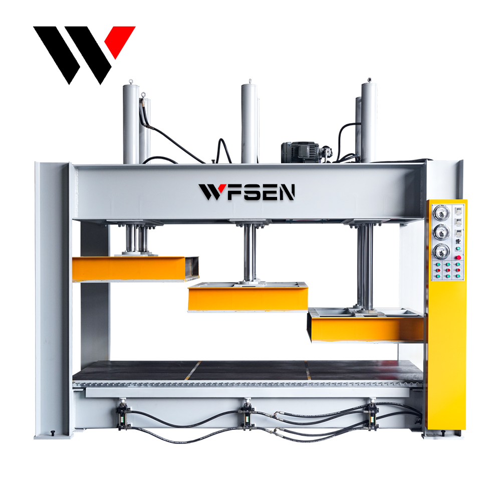 WFSEN three stage cold press with three independently moving platens
