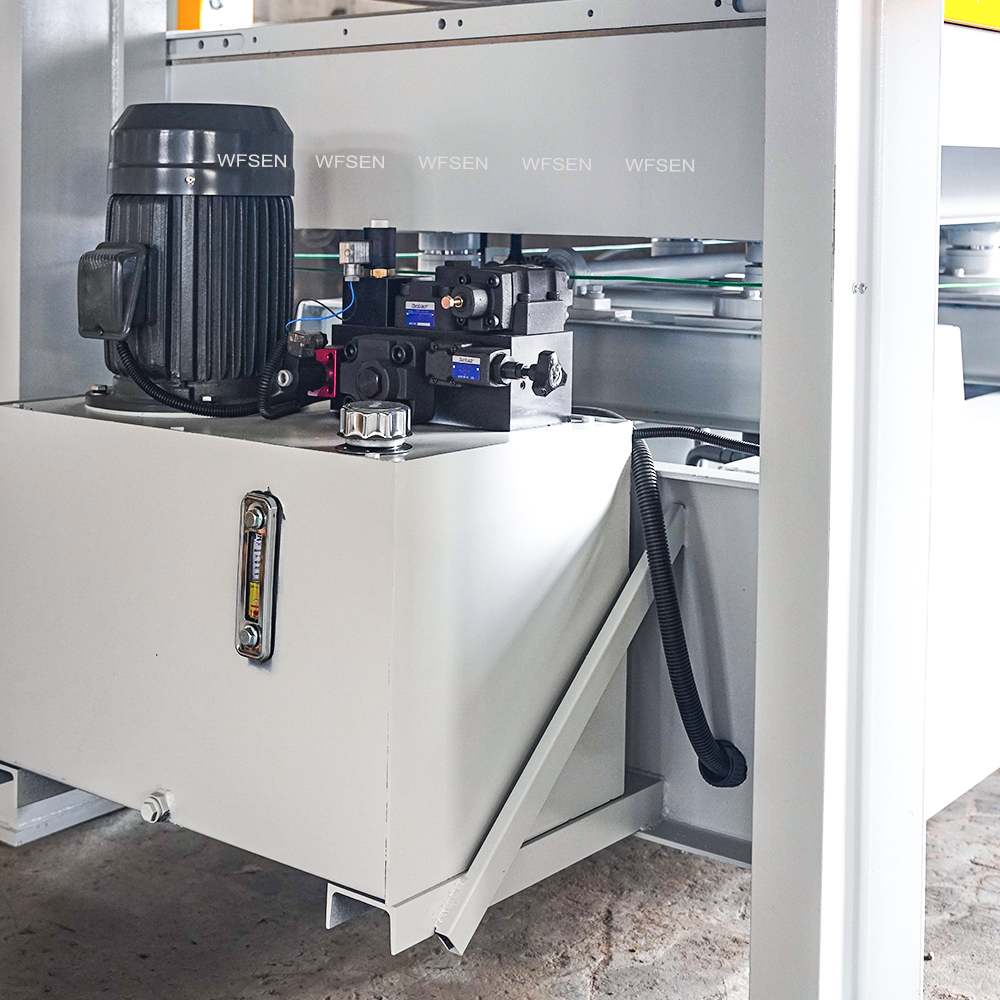 Hot press with 2 layers 120T