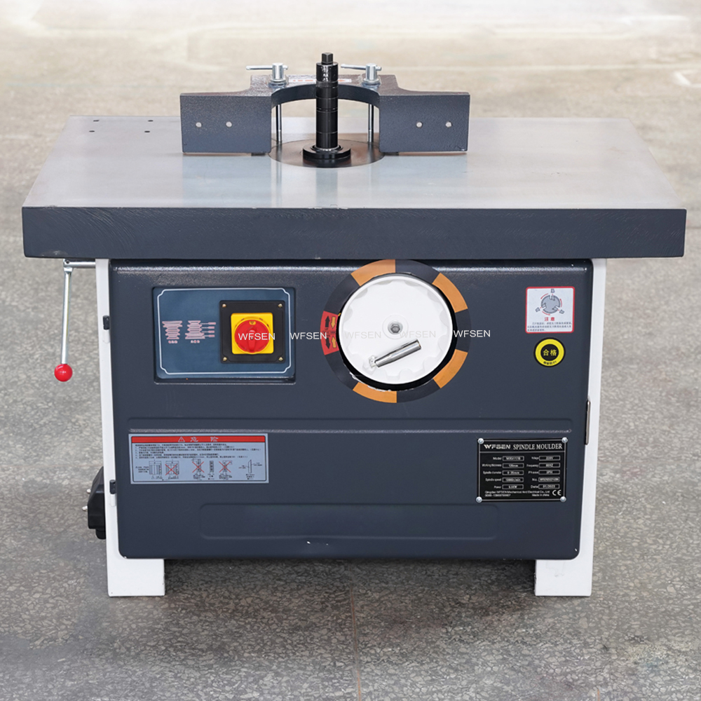 WFSEN MX5117B spindle moulder with cast iron table and spindle